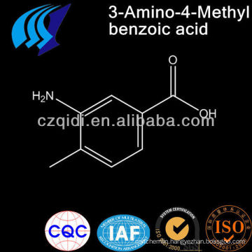 99% Pale yellow crystalline powder 3-Amino-4-methylbenzoic acid CAS 2458-12-0